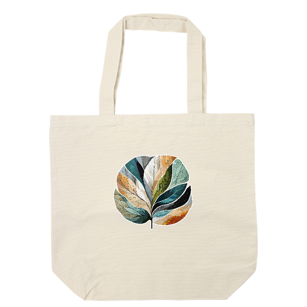 art₋植物柄0012c(トートバッグ)