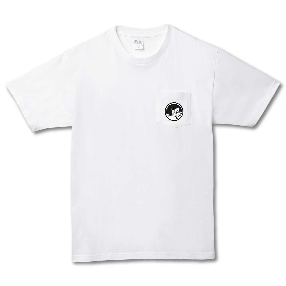 PLANCKSTARS BASIC T-Shirts(WHITE) pocket ver.