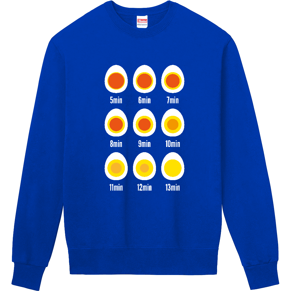 ゆで卵早見表【ユーモア・グラフィック】