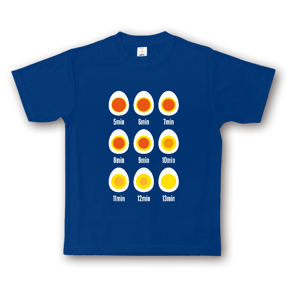 ゆで卵早見表【ユーモア・グラフィック】