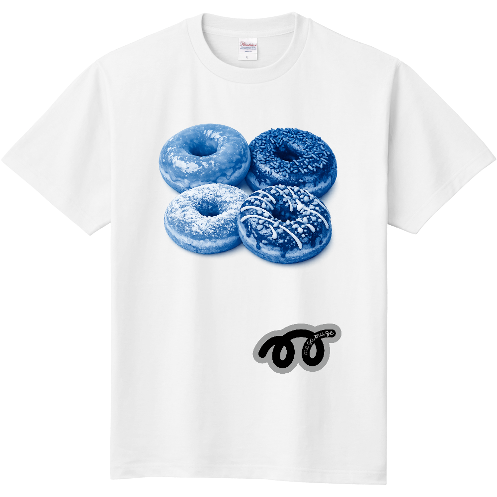 ブルードーナッツTシャツ