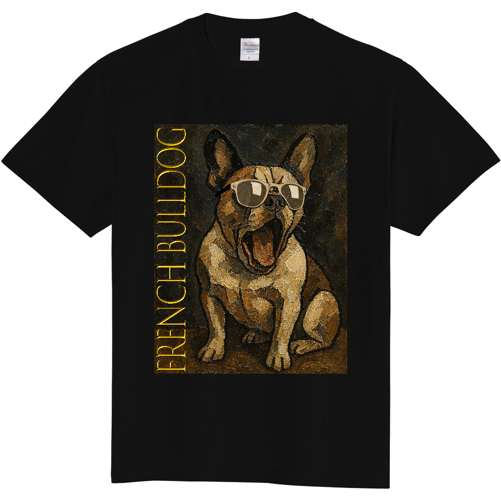 Art₋Cool French Bulldog　(Oil₋painting₋style)