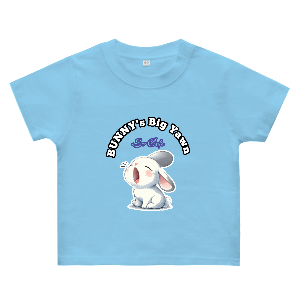 BUNNY's big yawn（ベビーT）