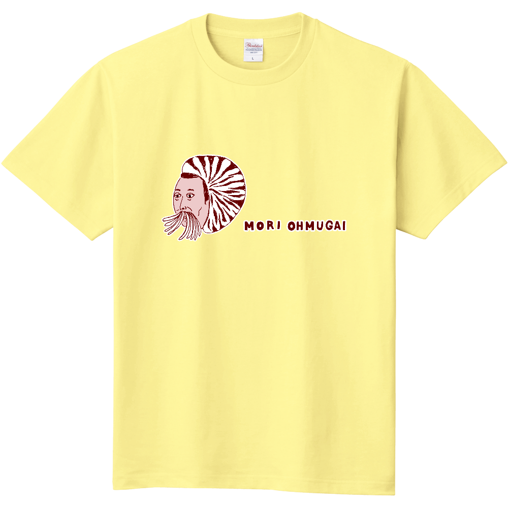 NIKORASユーモア歴史ダジャレデザイン「森オウムガイ」UGO