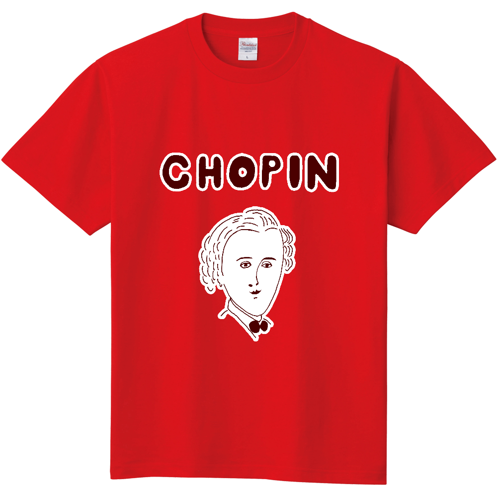 この春おすすめ！音楽の秋！ショパン大好きな人専用デザイン「CHOPIN」NIKORASUGO