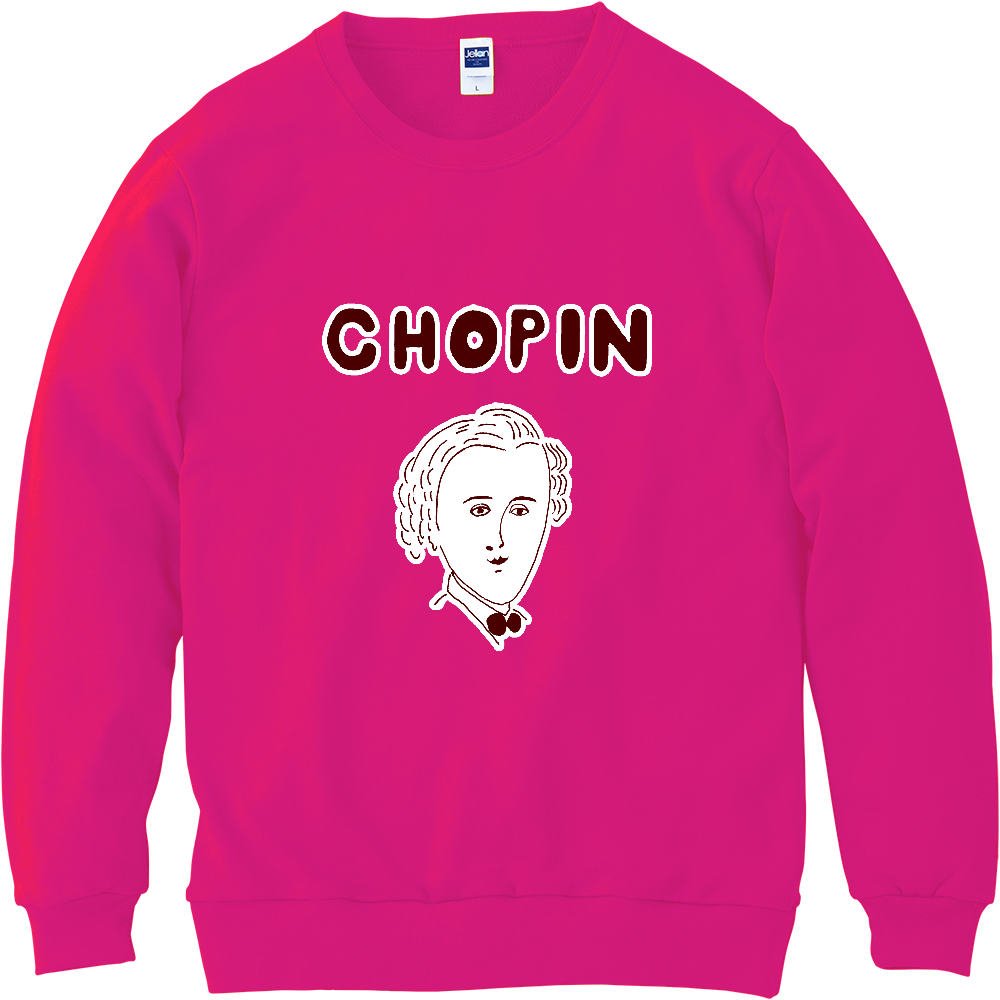 この春おすすめ！音楽の秋！ショパン大好きな人専用デザイン「CHOPIN」NIKORASUGO