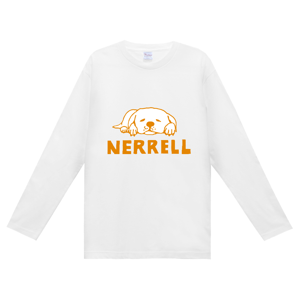 ユーモアわんこデザイン「ねれる」*パロディTシャツです。