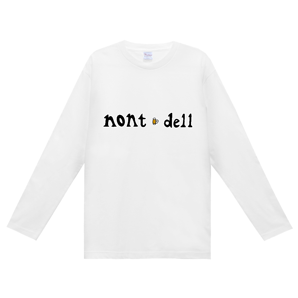 ユーモアデザイン「のんでる」*パロディTシャツです。
