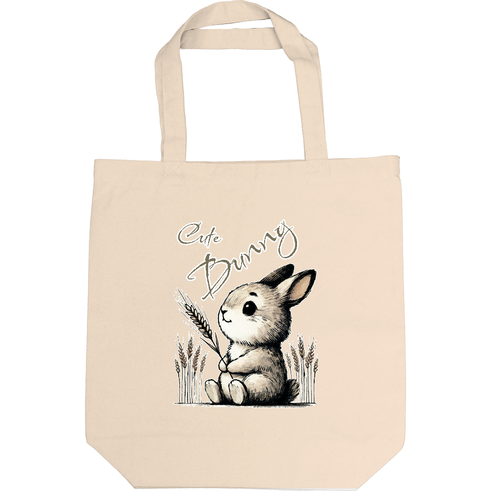 Cute Bunny-0100（トートバッグ）