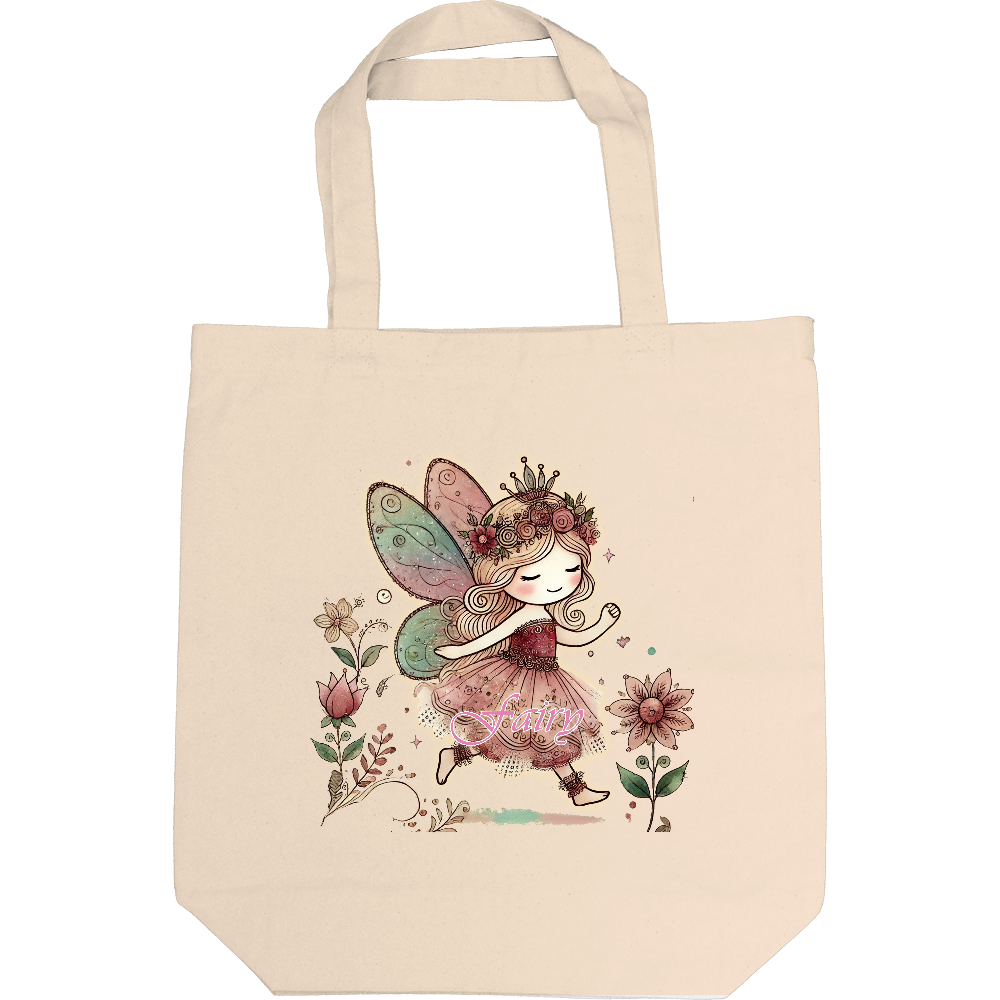 かわいい妖精さん028（トートバッグM）