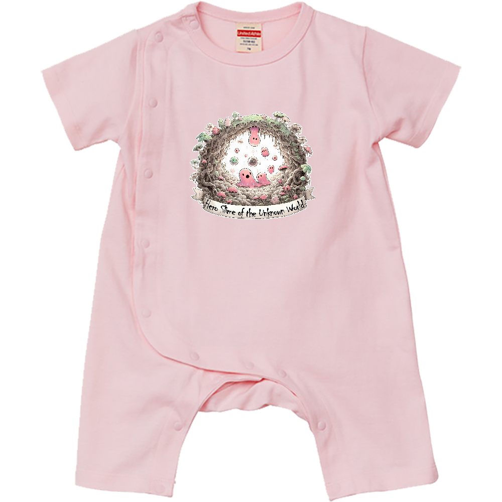 未知の世界のヒーロー〈スライム〉ベビー・ロンパース