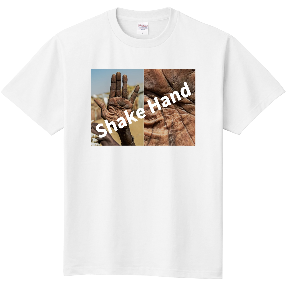 手2 Tシャツ1