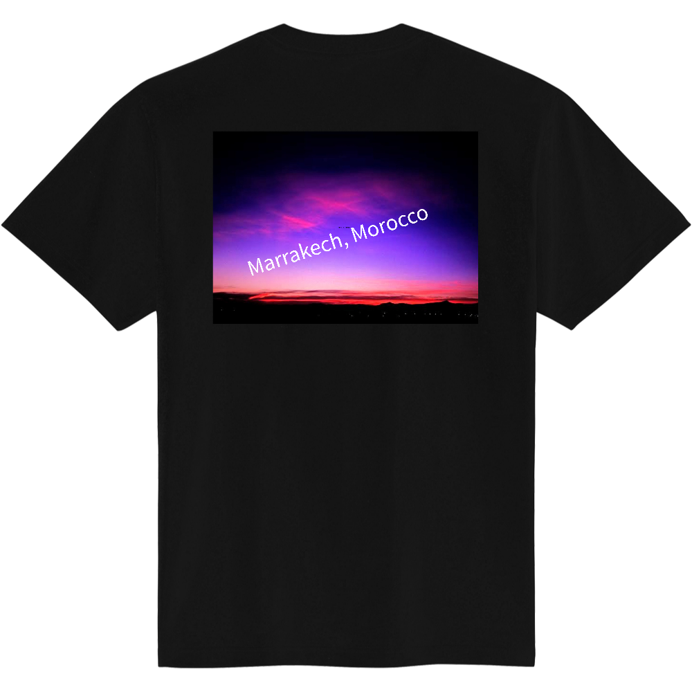 Marrakech, Morocco　Tシャツ1