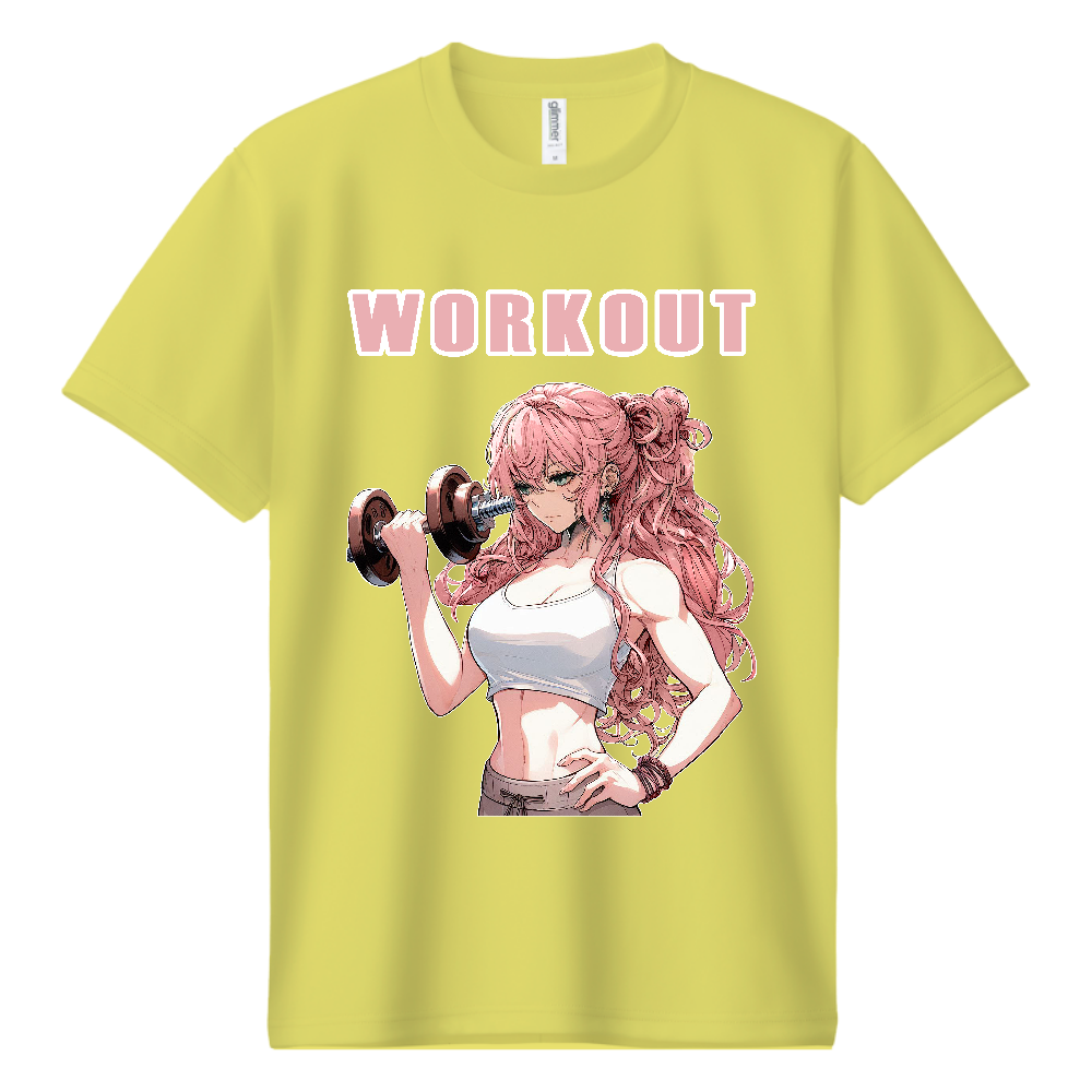 workout女子010（ドライＴシャツ）