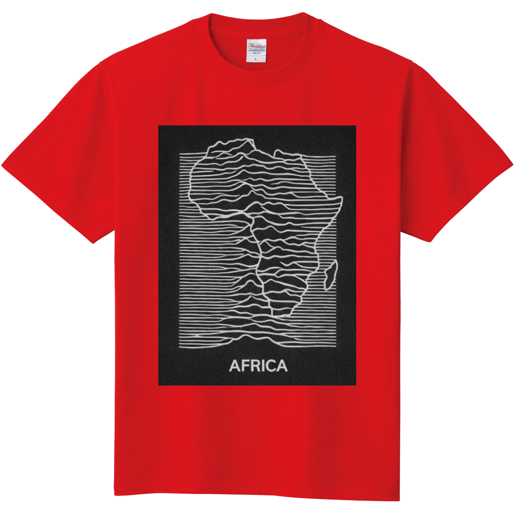 AFRICA Tシャツ レッド