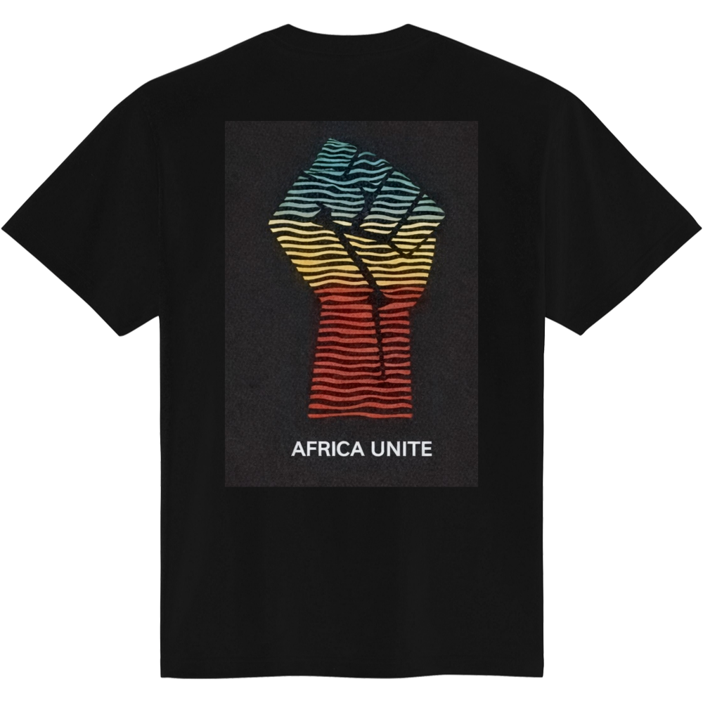 AFRICA UNITY Tシャツ ブラック