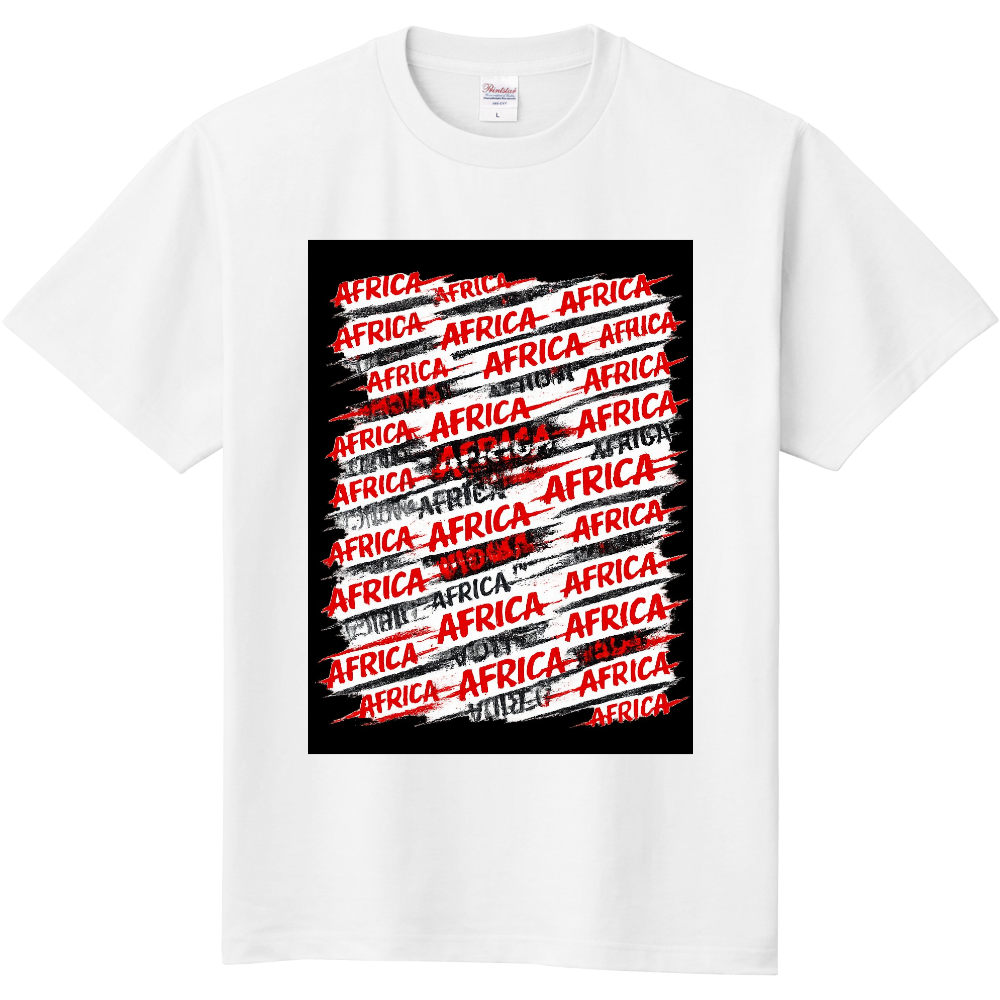 Africa words Tシャツ1