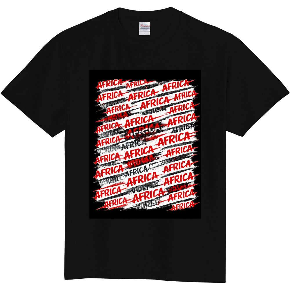 Africa words Tシャツ3