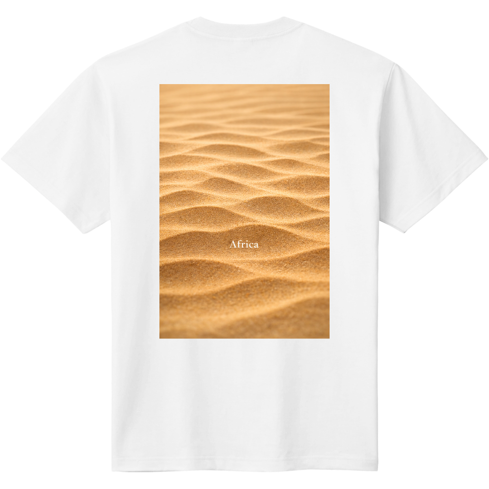 Africaの砂　Tシャツ1