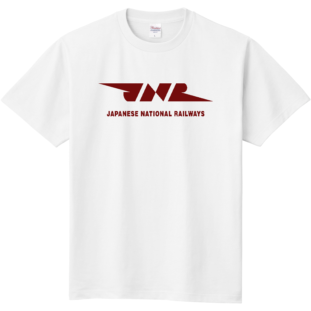 旧国鉄JNRマークTシャツ【レトロ・鉄道】