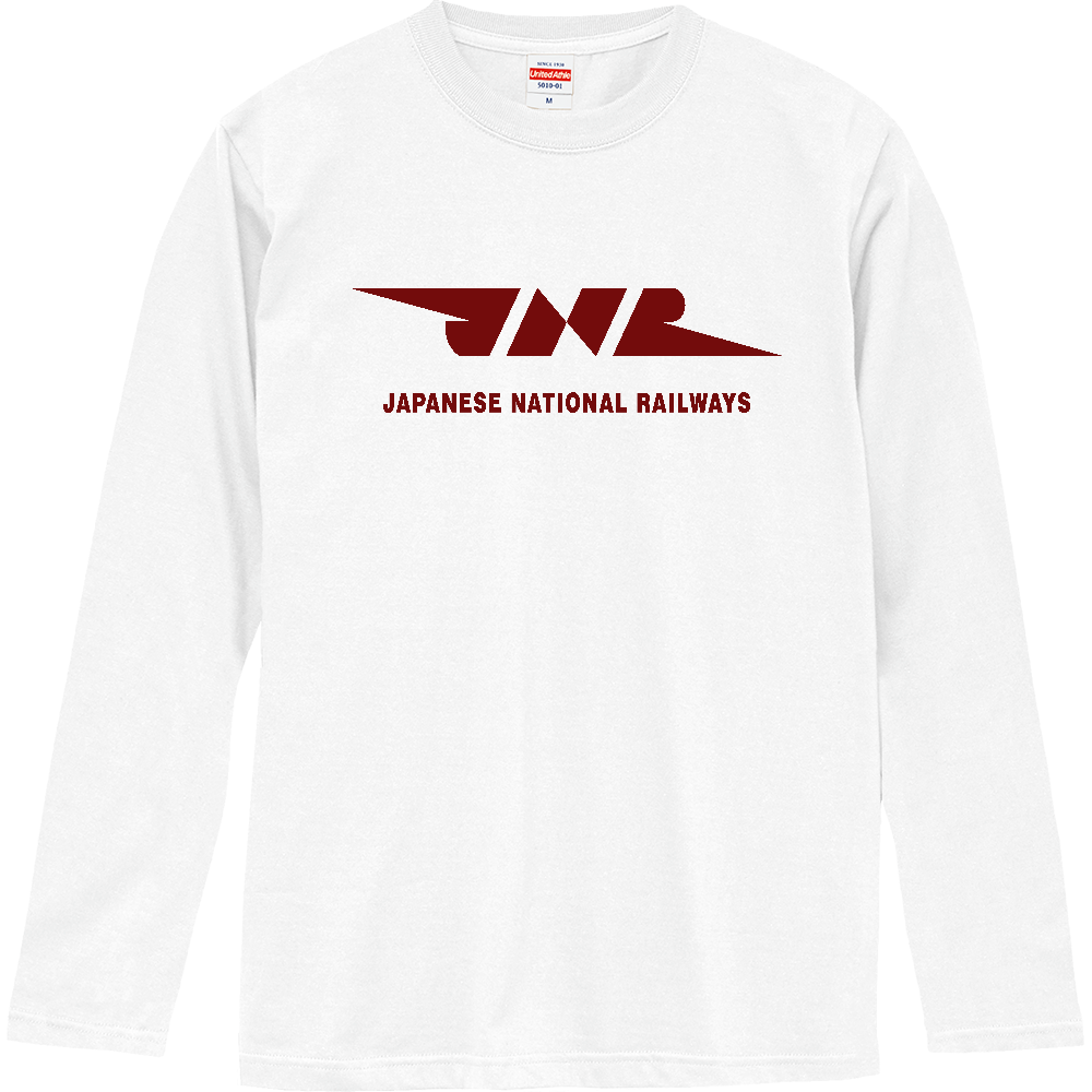 旧国鉄JNRマークTシャツ【レトロ・鉄道】