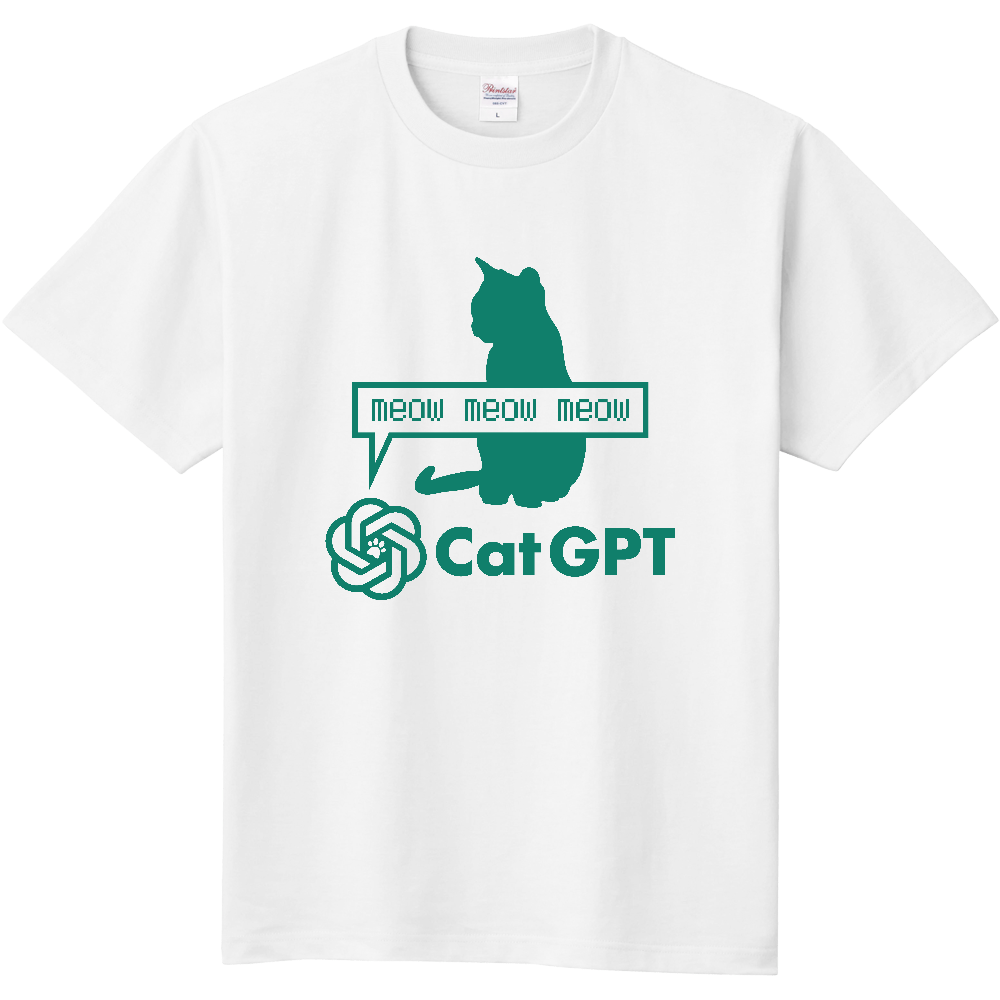 キャットGPT【パロディー商品・猫】
