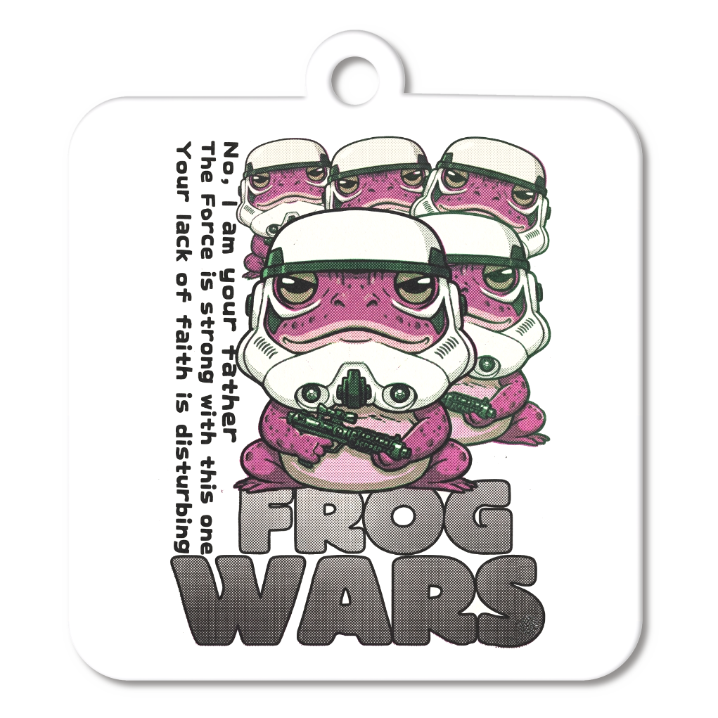 Frog Wars アクキー【6cm×6cm】