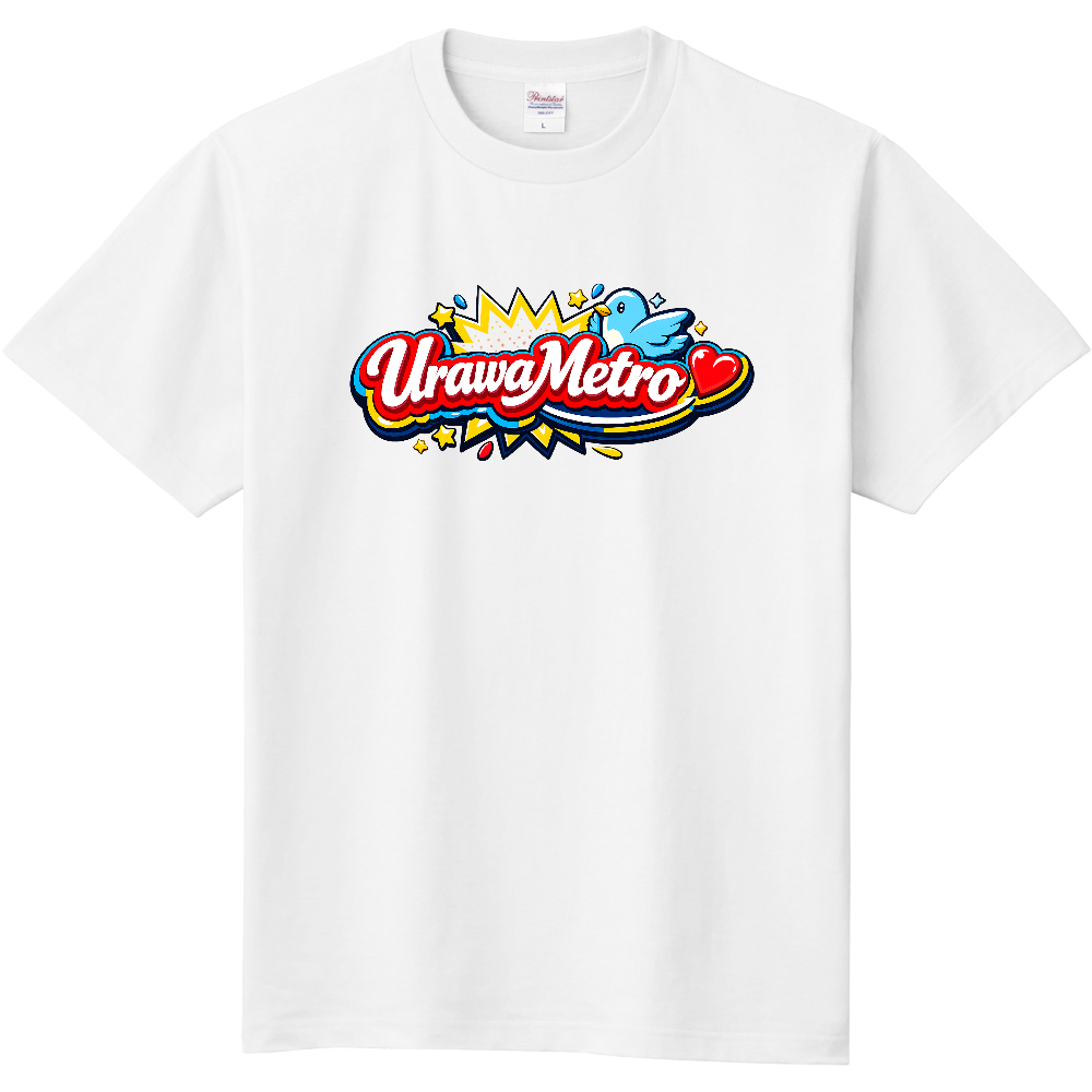 UrawaMetro♡ Tシャツ 表Pop