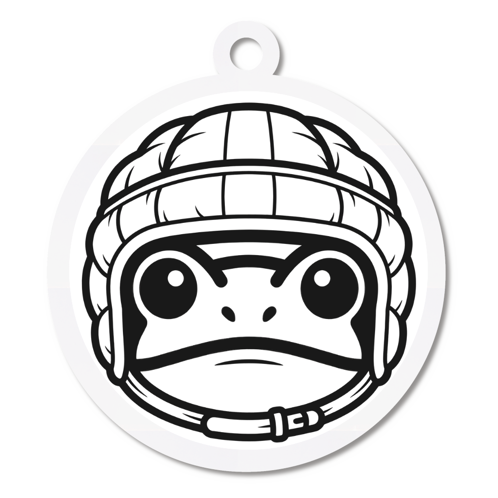 ヒキラガのアクキー