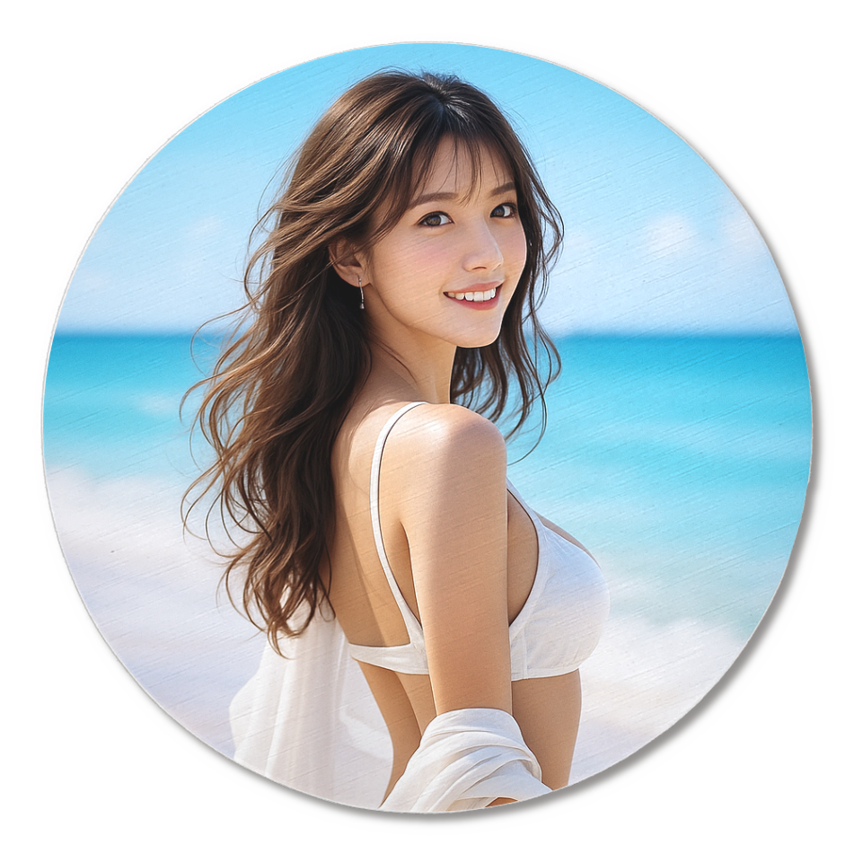 #1,075_珪藻土コースター丸_AI _792
