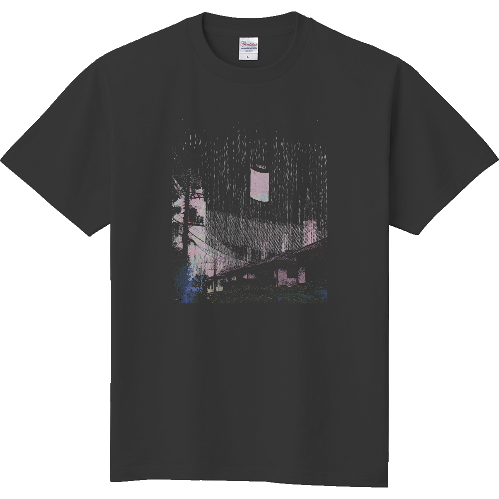 UFO Tシャツ　スモークブラック