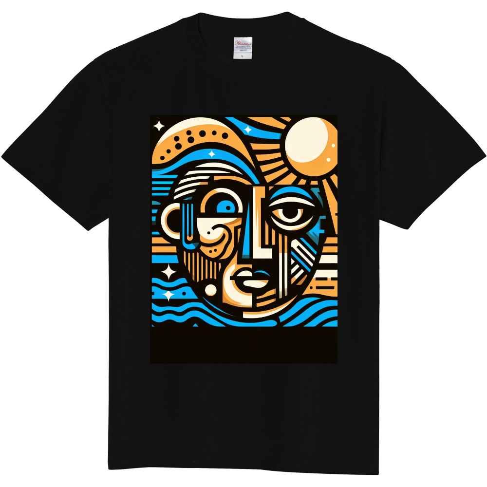 ピカソ風Tシャツ