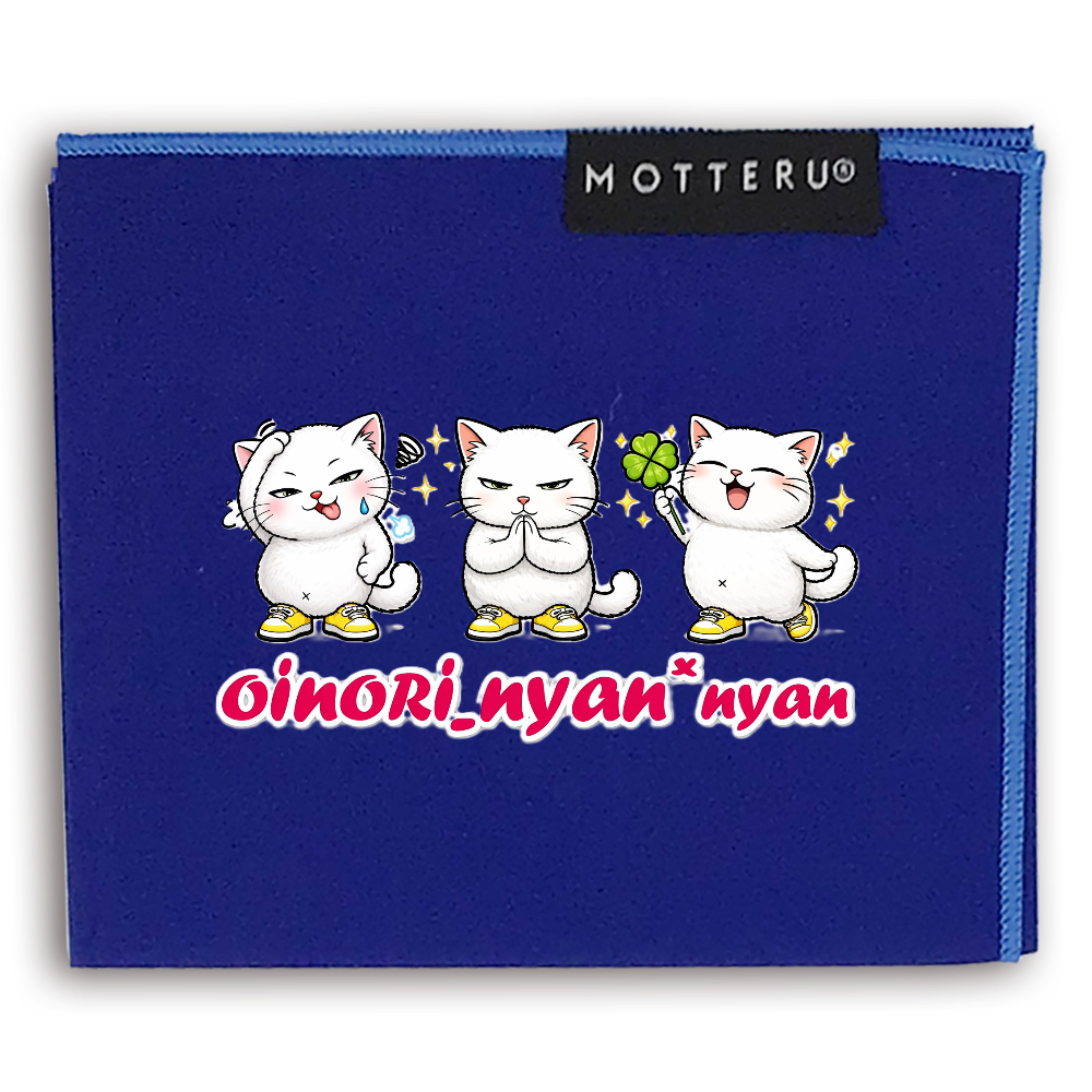 お祈りをしているダイエット中のネコ