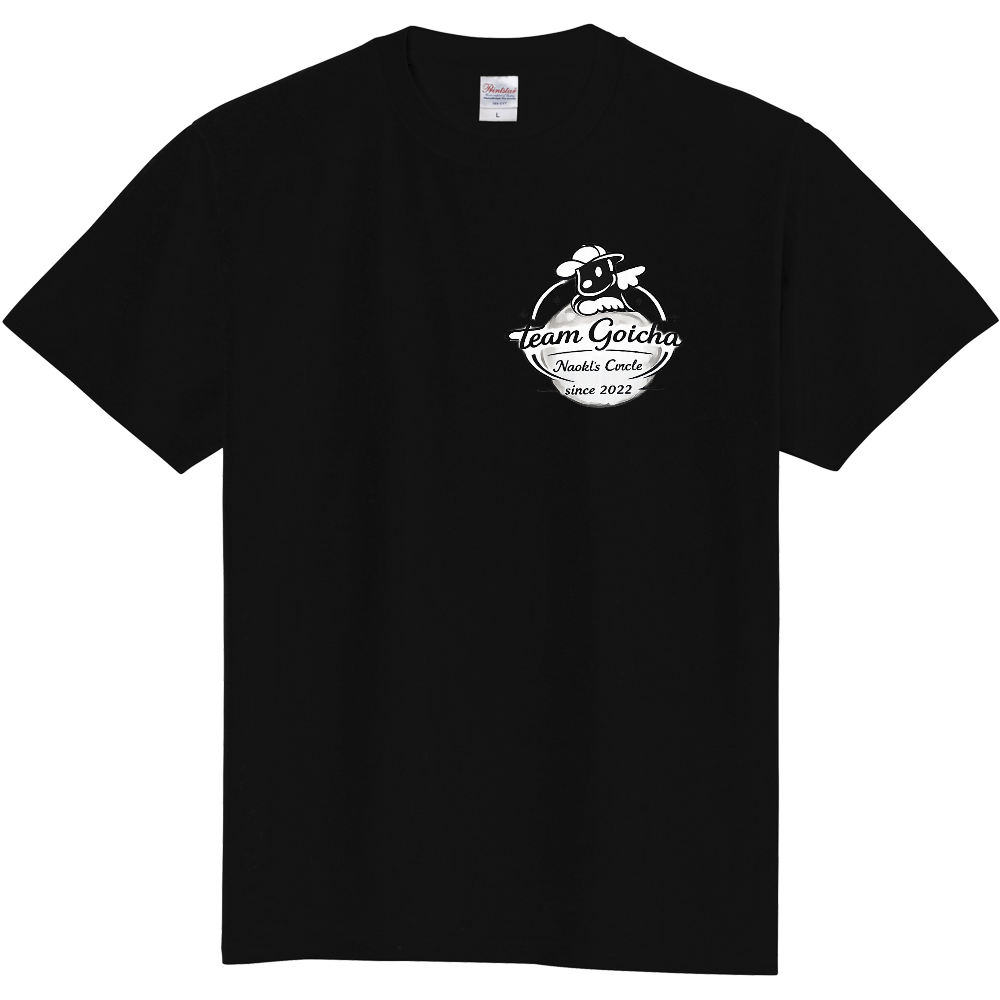 Naoki's circleオリジナルTシャツbla（両面プリント）