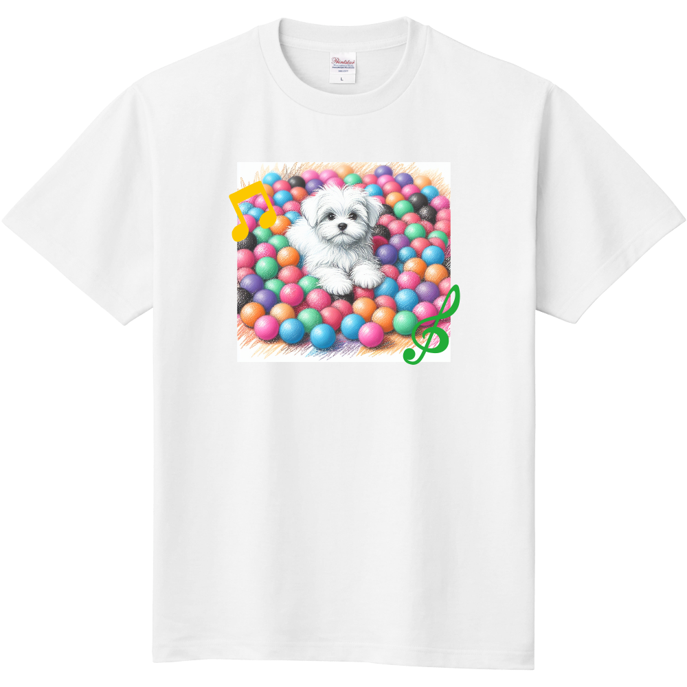 「maltese」Tシャツ