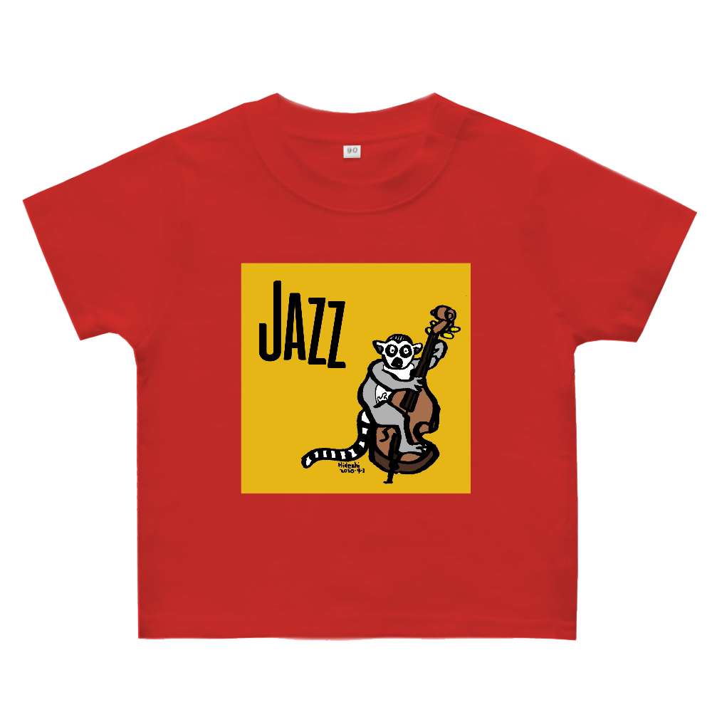 ジャズTシャツ（ベビー）　Wao Bass 