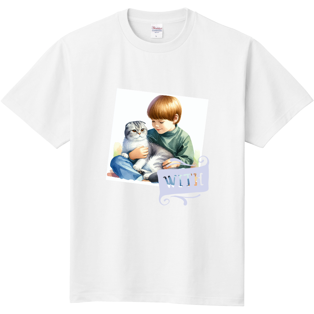 「with」Ｔシャツ