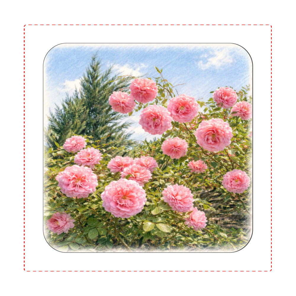 【バラの花】