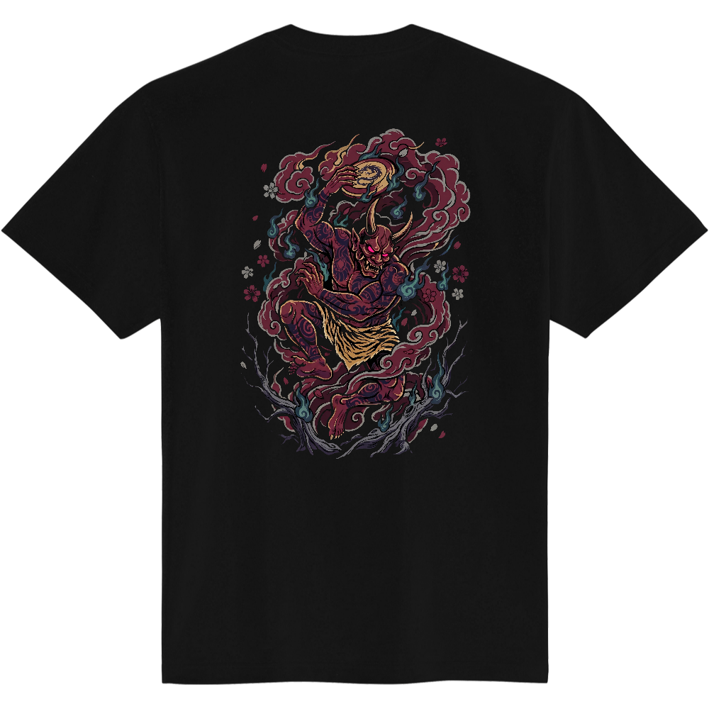 ONI DISC TEE - 鬼投