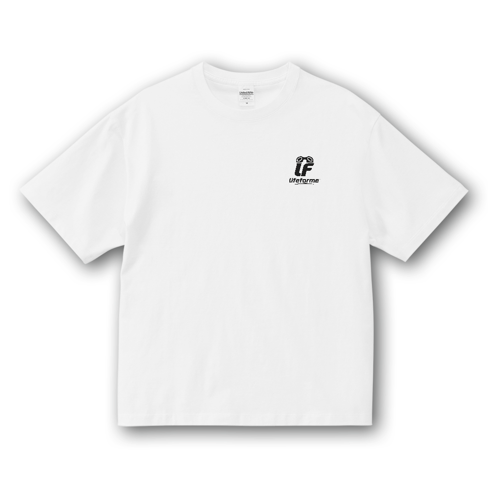 lifeformeカエルC 6.5オンス ファインジャージー ボックスシルエット Tシャツ