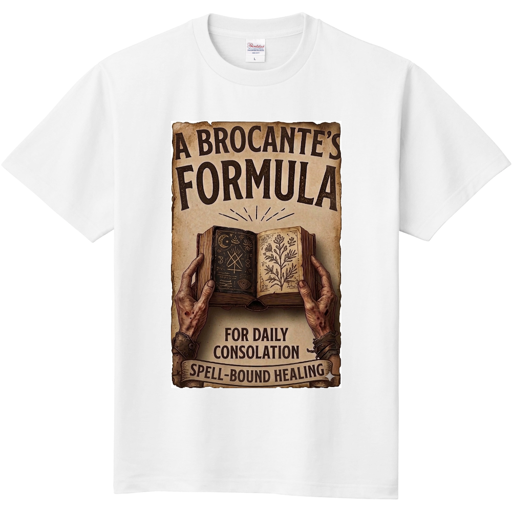 Tシャツ　スペルバウンド・ヒーリング：日常の慰め • ヴィンテージ＆ブロカント