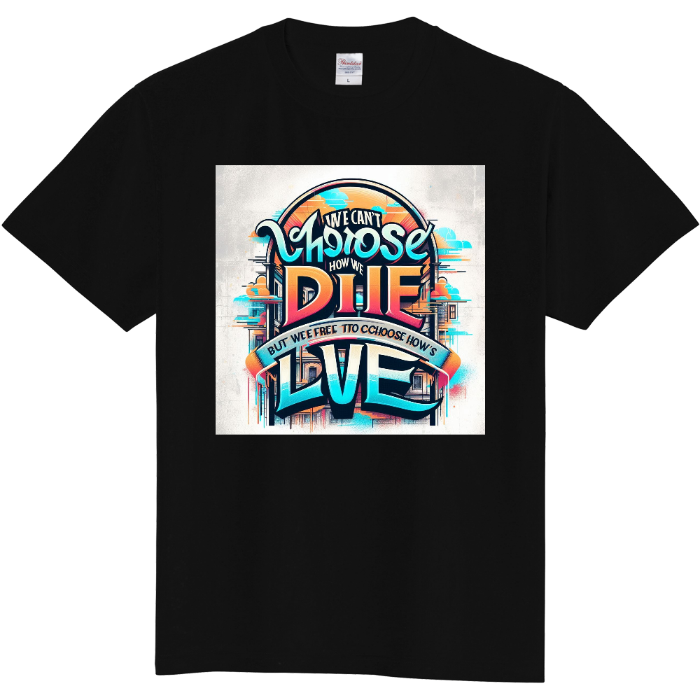 「Choose How We Live」Tシャツ！