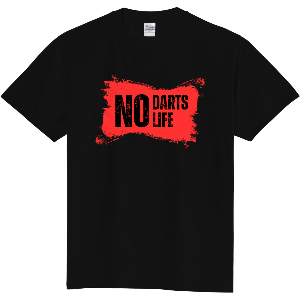 「NO  DARTS NO LIFE」エナジー・ボックスロゴTシャツ