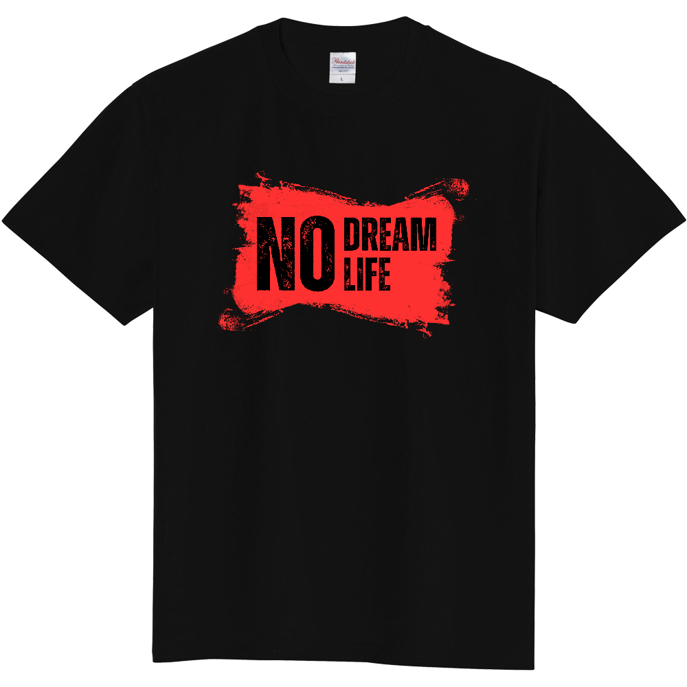「NO  DREAM NO LIFE」エナジー・ボックスロゴTシャツ