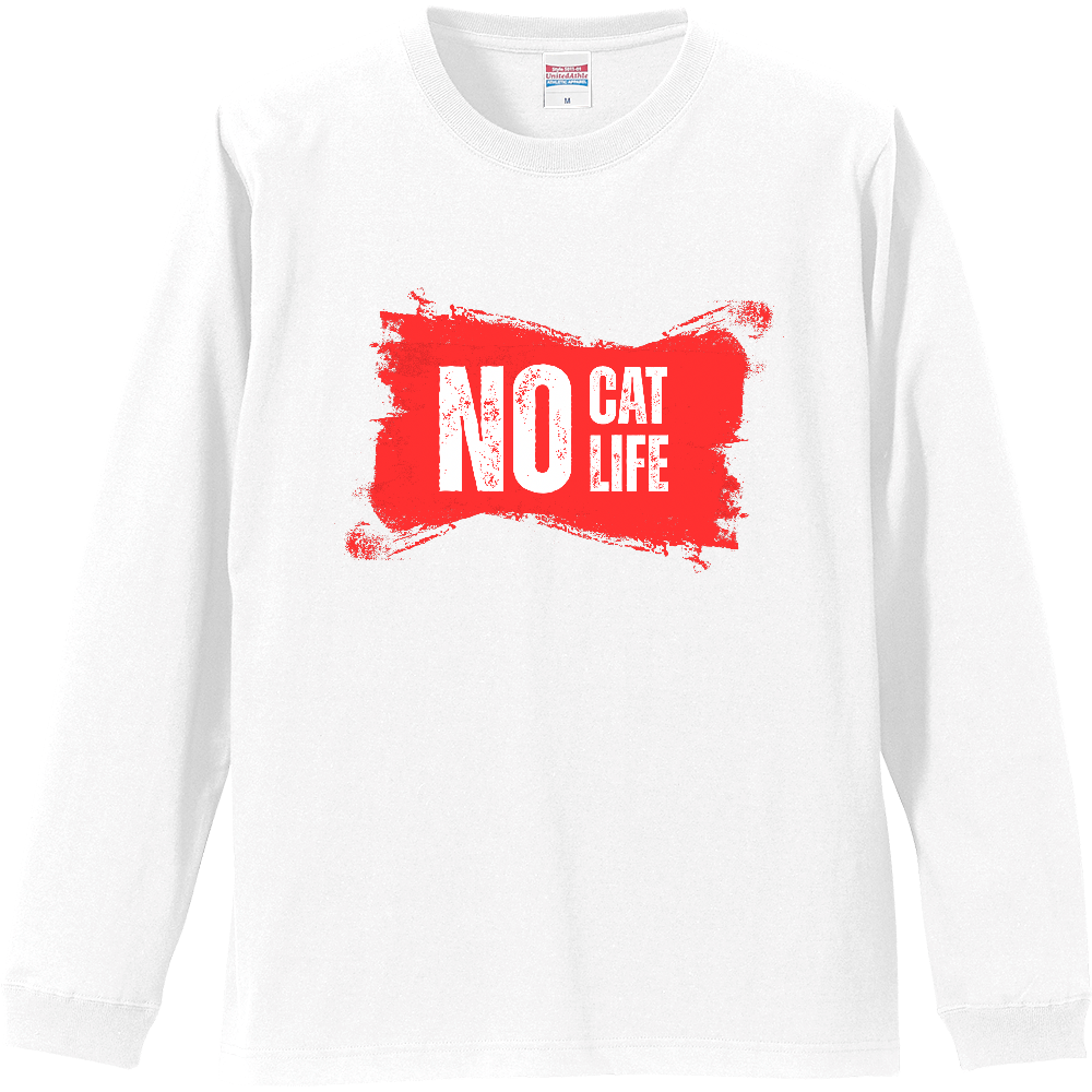 「NO  CAT NO LIFE」エナジー・ボックスロゴロンT