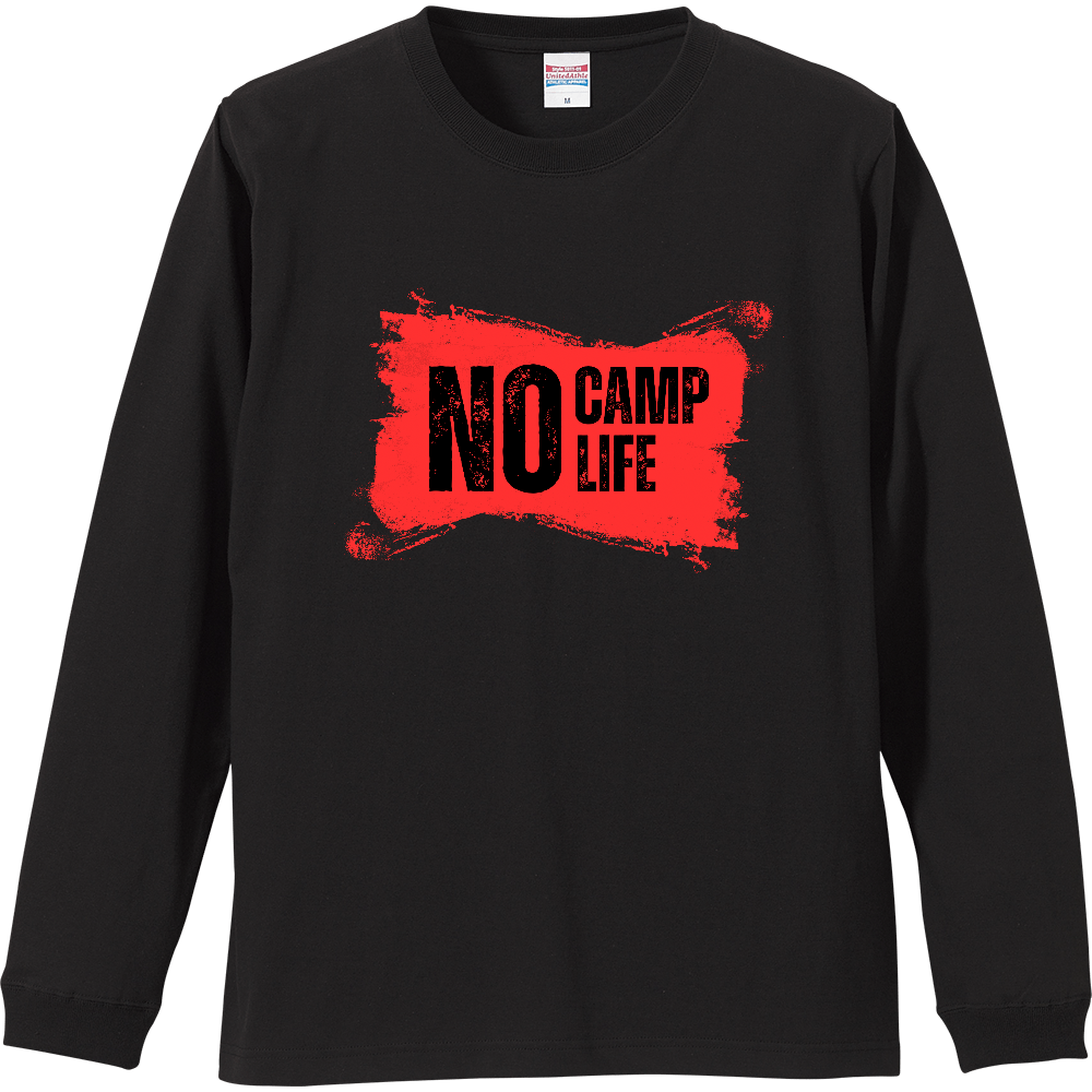 「NO  CAMP NO LIFE」エナジー・ボックスロゴロンT