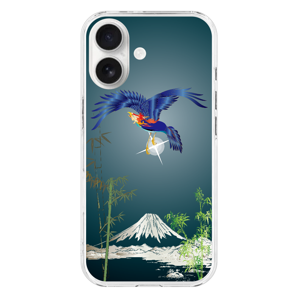 U022　ジャパン『竹』 iPhone17 (透明)(ハードケース)｜PLATA