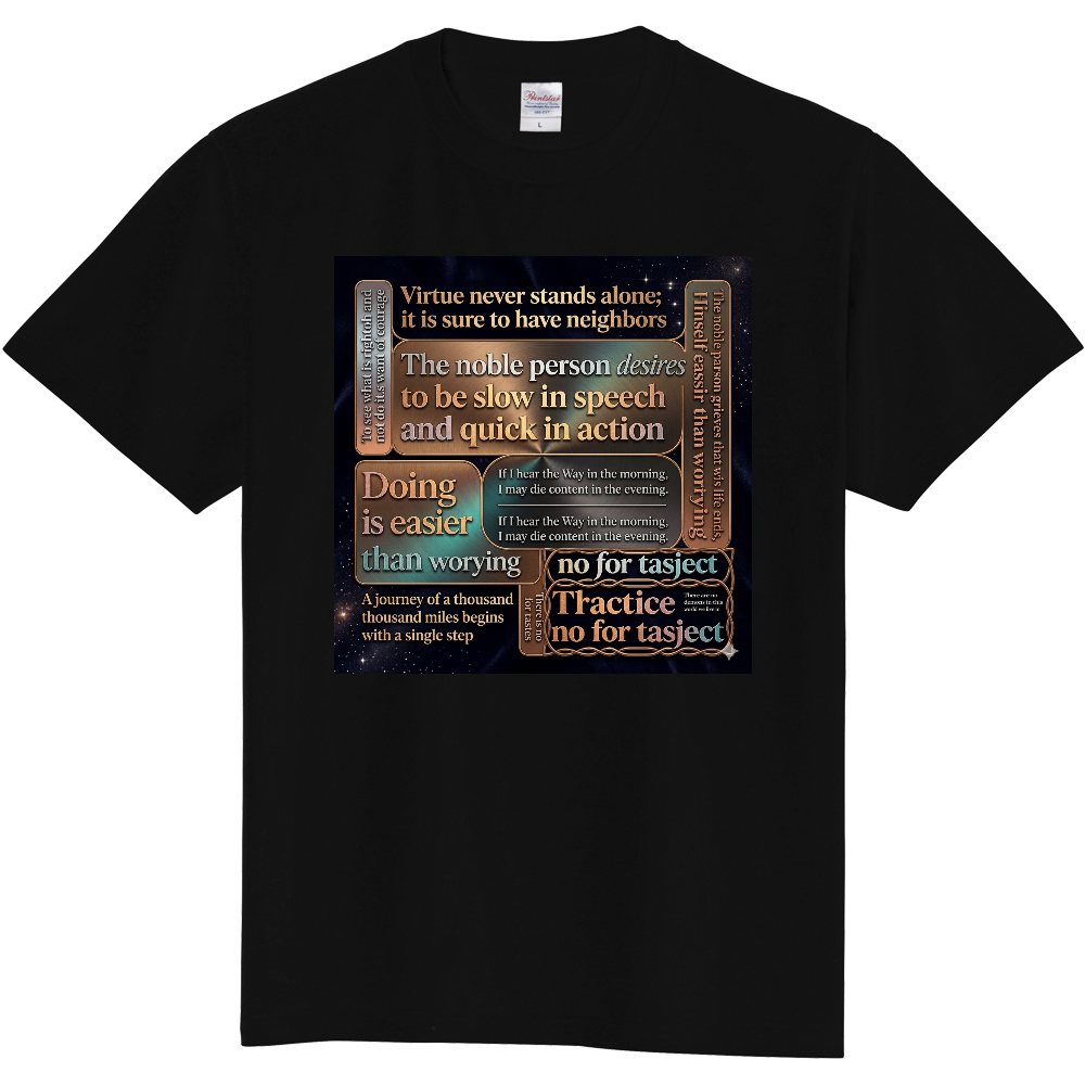 格言・名言Tシャツ！