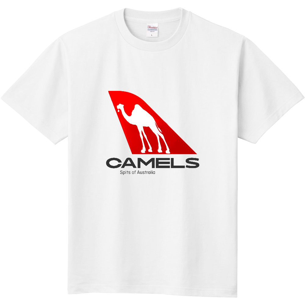 航空会社風Ｔシャツ＜オーストラリア・前面＞