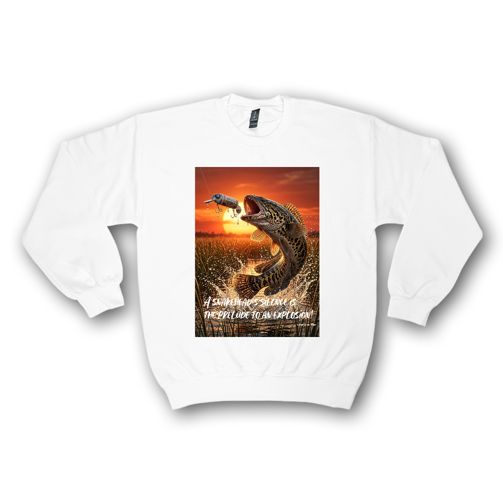 【フィッシングスウェット 雷魚釣り】フルカラー